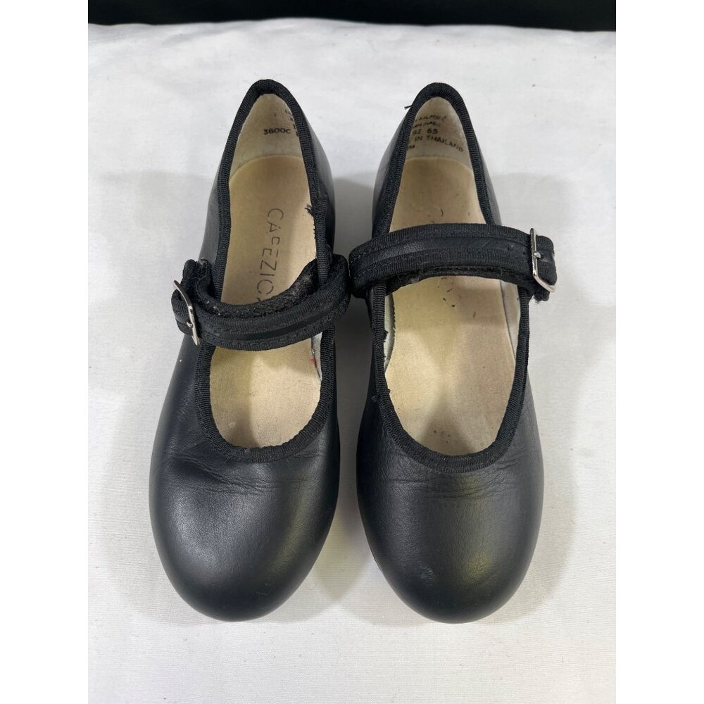 Capezio Girl's Black Tap Shoes/Mary Jane Size 11.5M SKU 5954